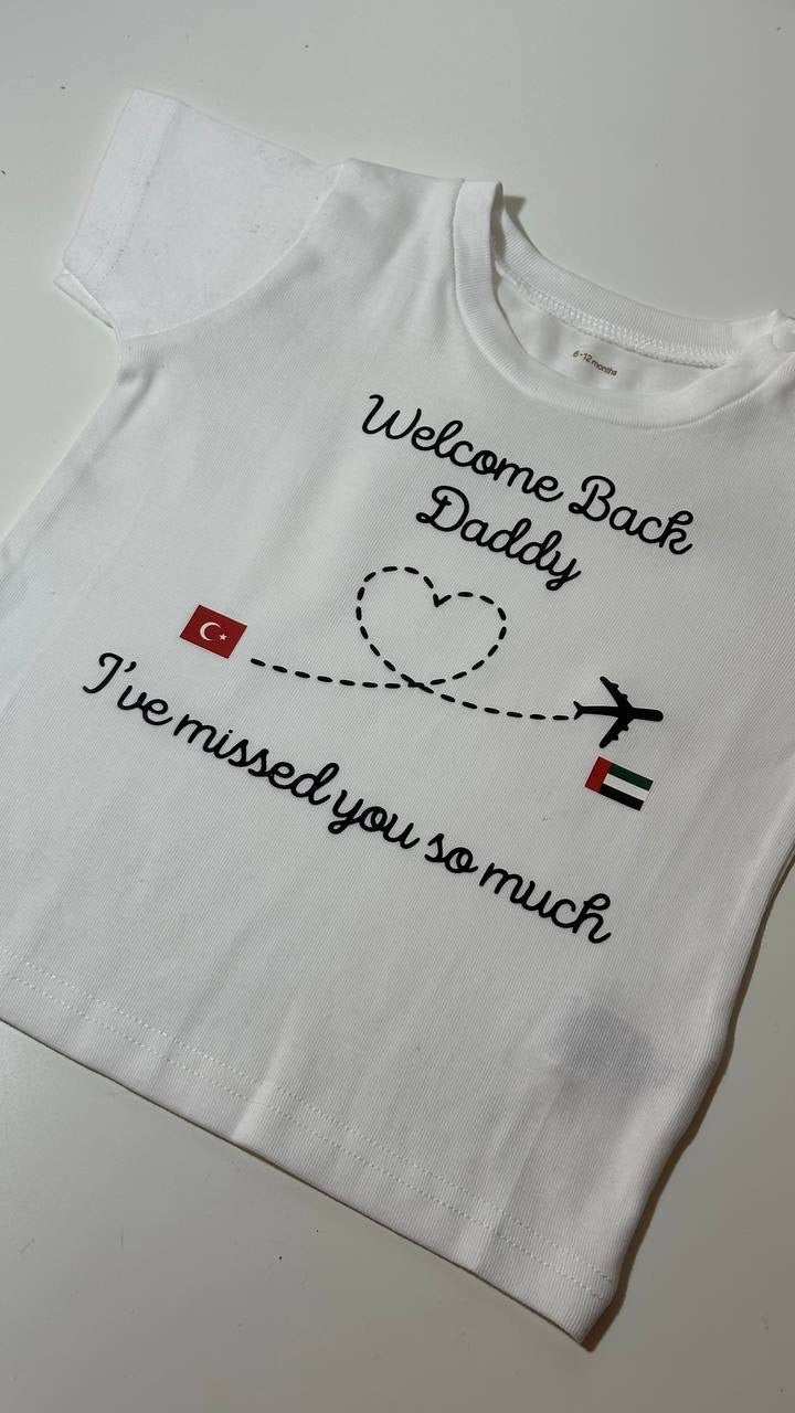 T-shirt welcome back