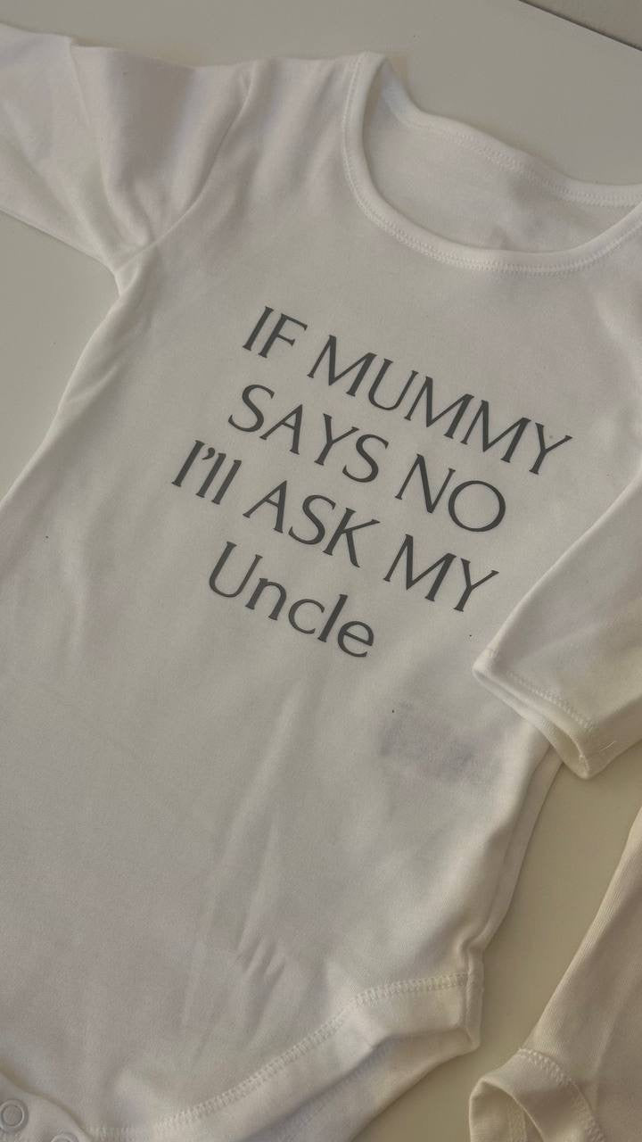 If my mom says no, I'll ask my aunt