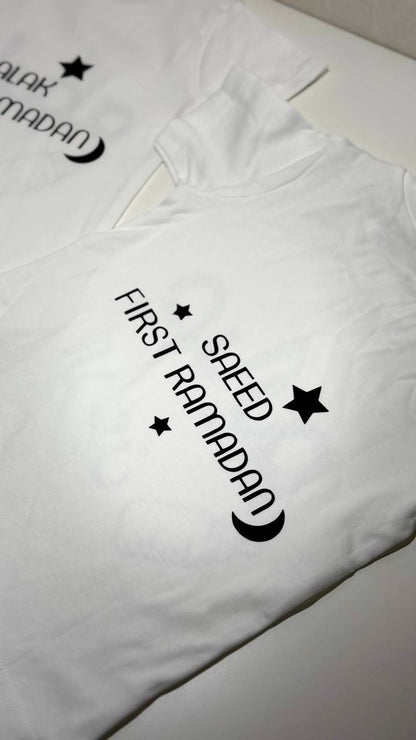 First Ramadan T-shirt in English